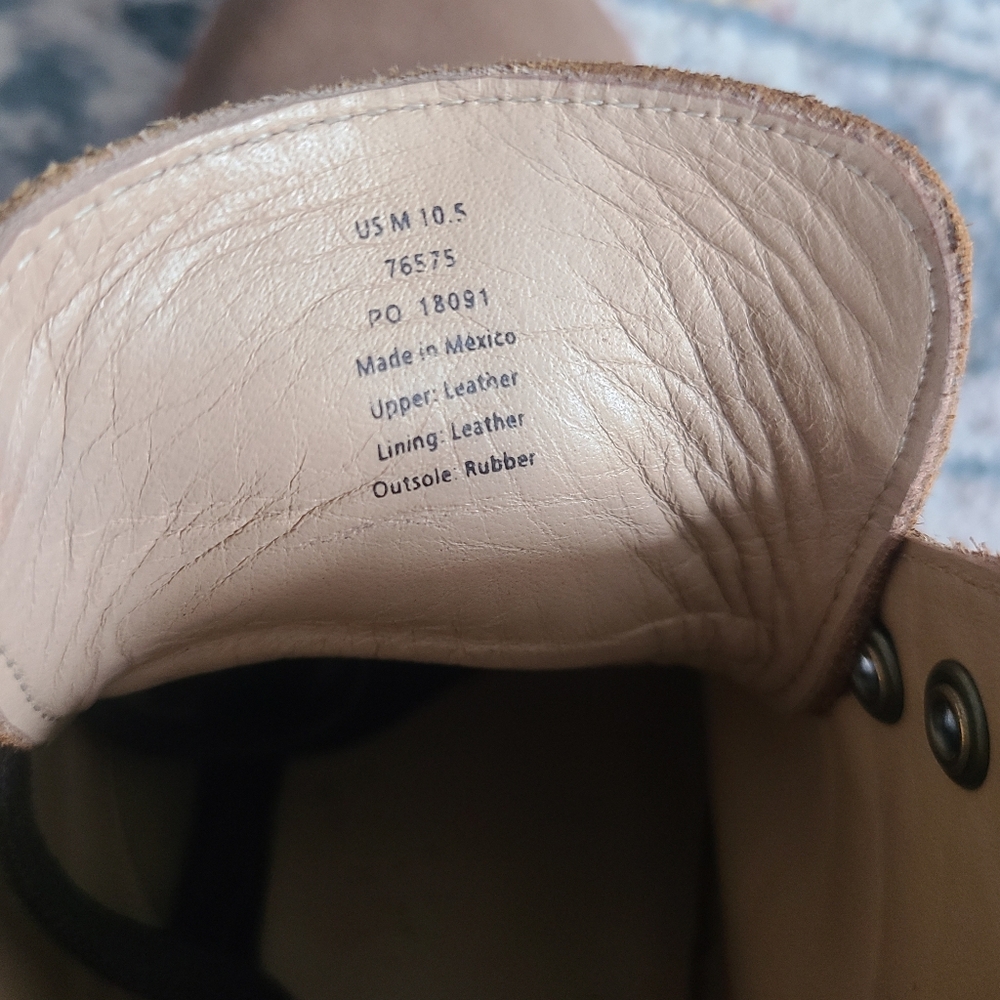 Rhodes (Huckberry) "Portland" Service Boot | Waxed Mohave Suede | 10.5D - Picture 6 of 6